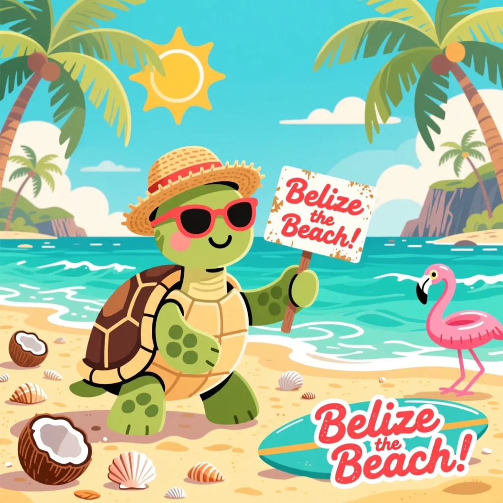Beach-Themed Belize Puns 