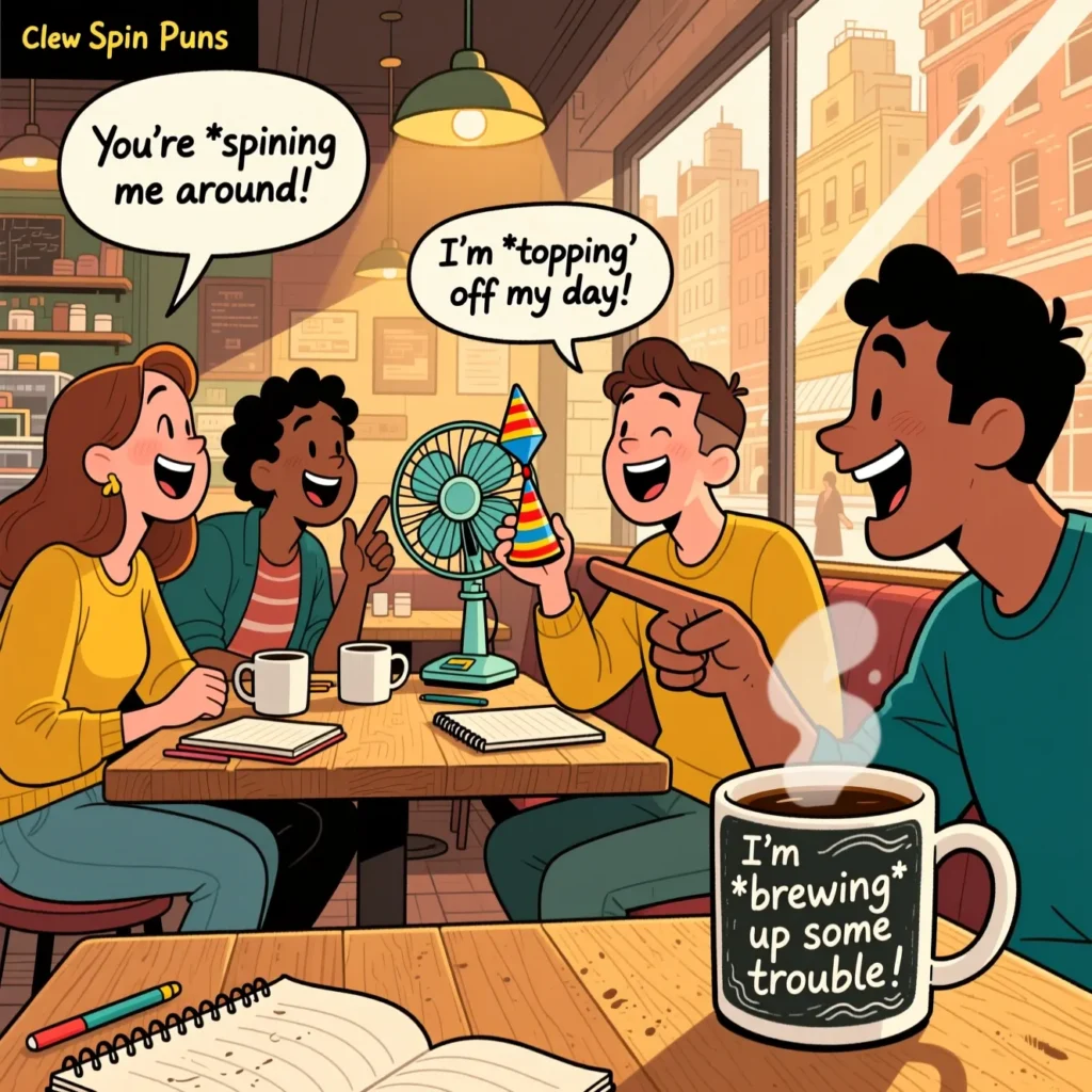 Clever Spin Puns for Everyday Conversations