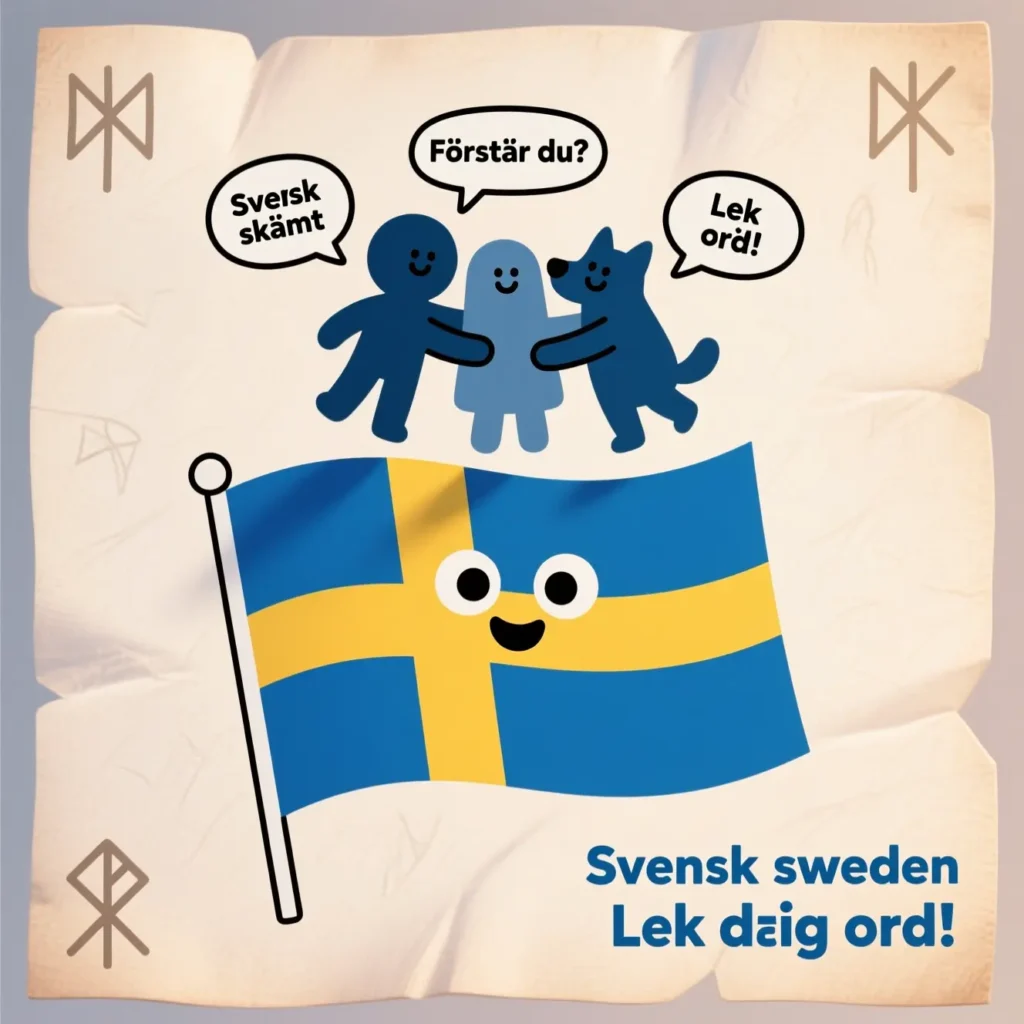 Clever Sweden Wordplay for Friends