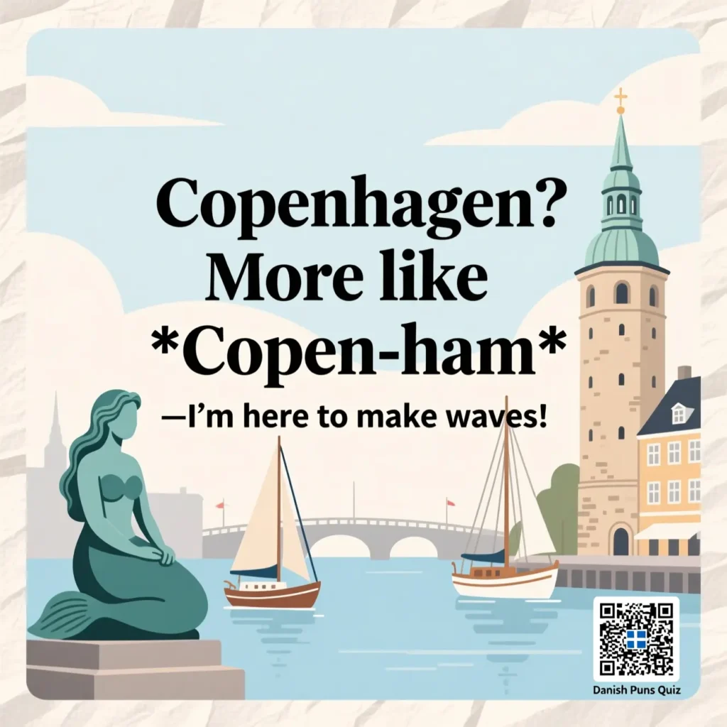 Copenhagen Puns for Instagram Captions