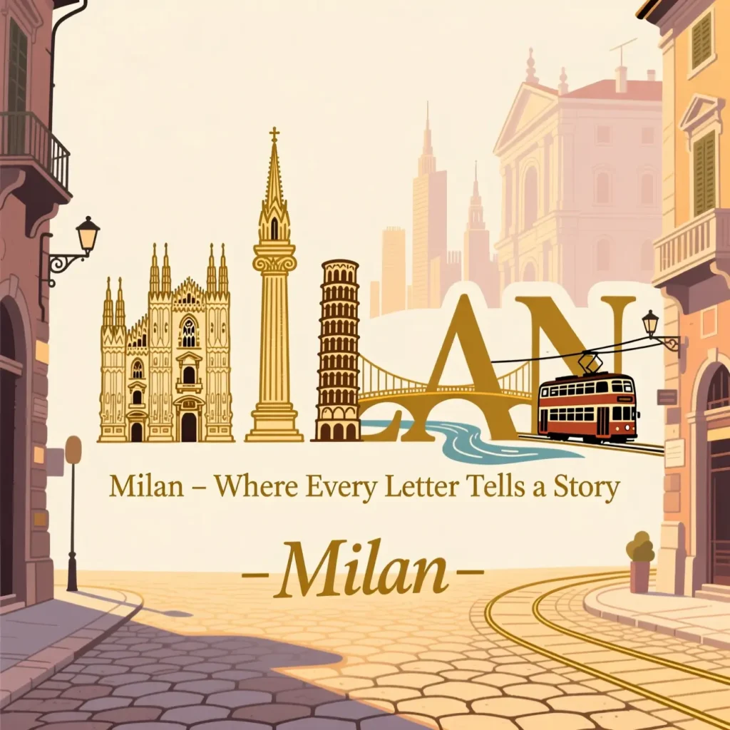 Cute Milan Wordplay for Travelers
