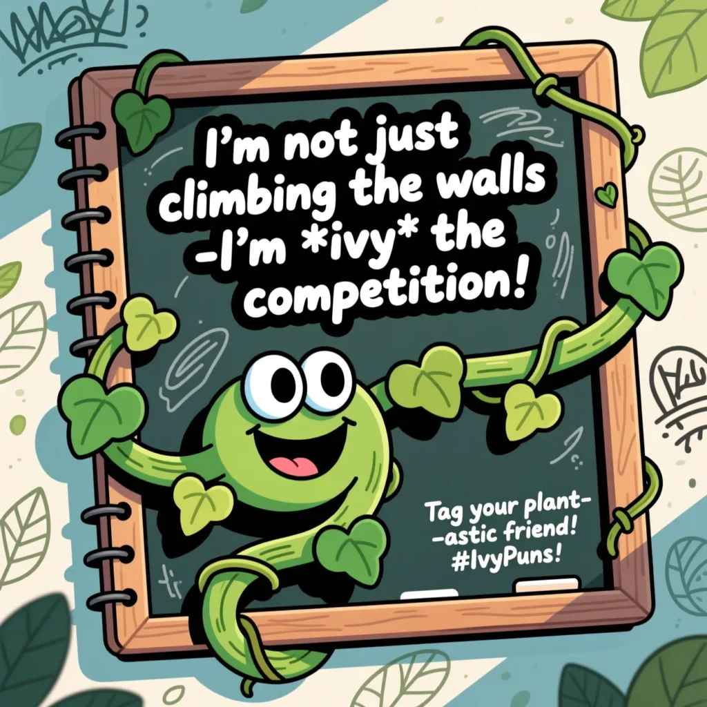 Funny Ivy Puns for Instagram Captions