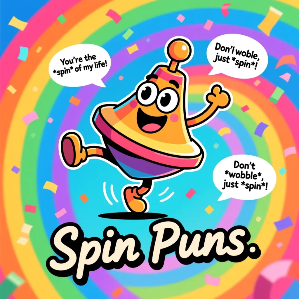 Funny Spin Puns for Instagram Captions