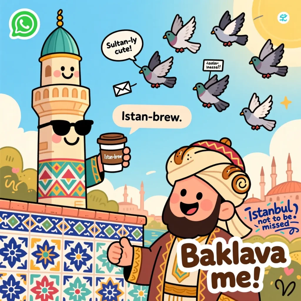 Lighthearted Istanbul Puns for Text Messages