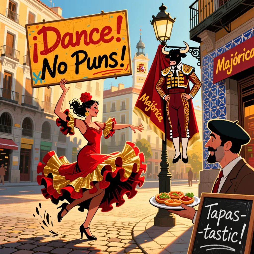 Madrid Puns About Spanish Culture