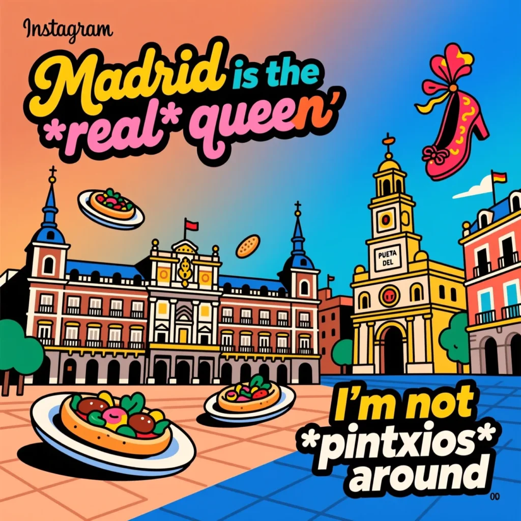 Madrid Puns for Instagram Captions