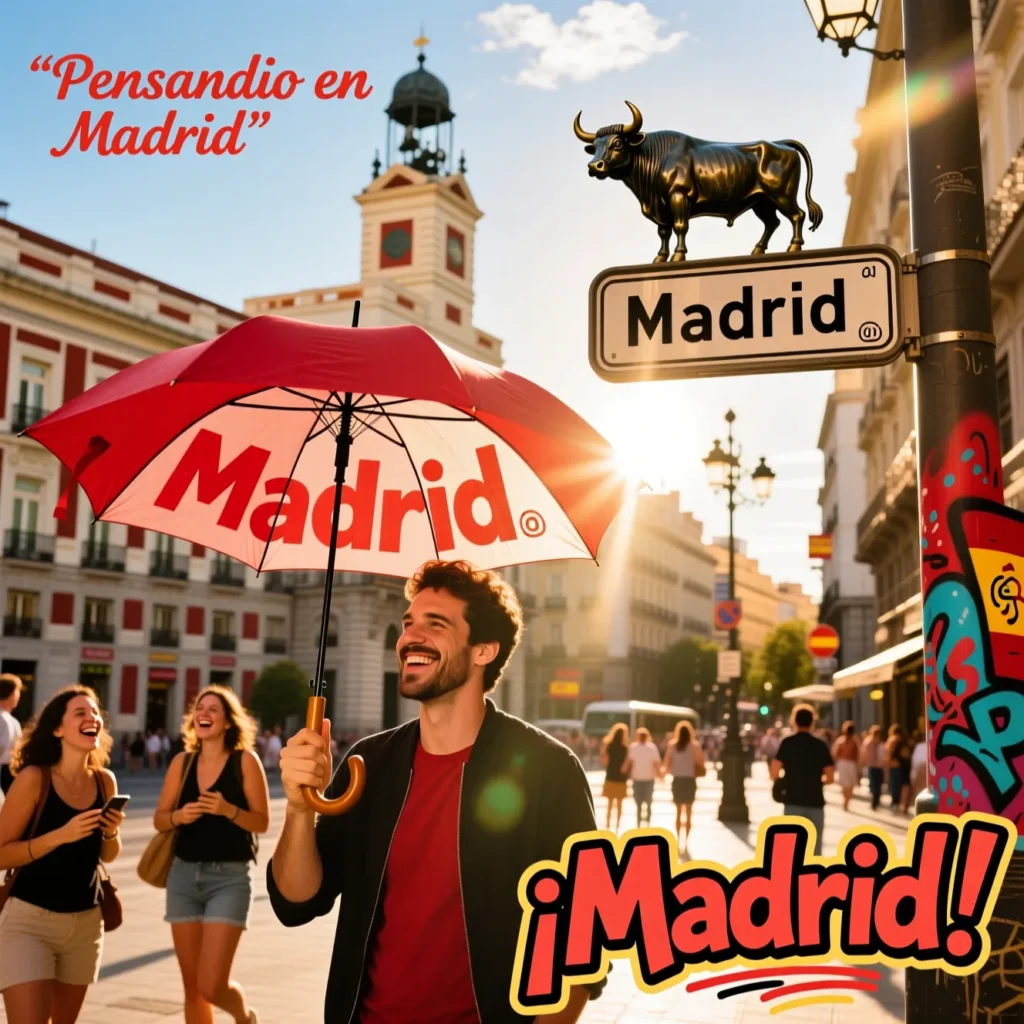 Madrid Puns for Travel Photos