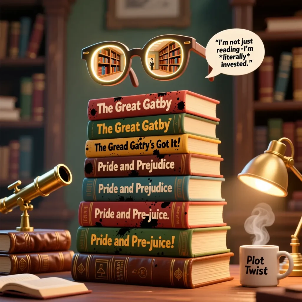 Nerdy Book & Literature Puns