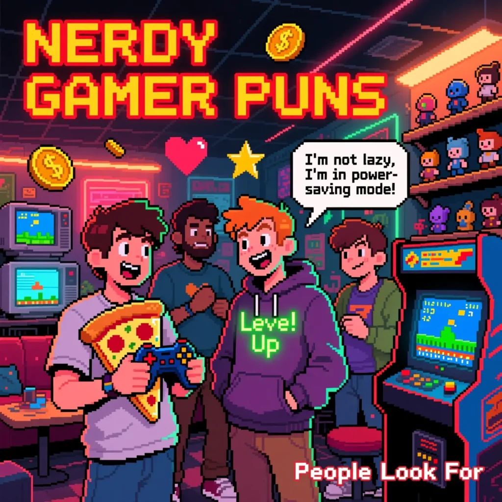 Nerdy Gamer Puns People Look For