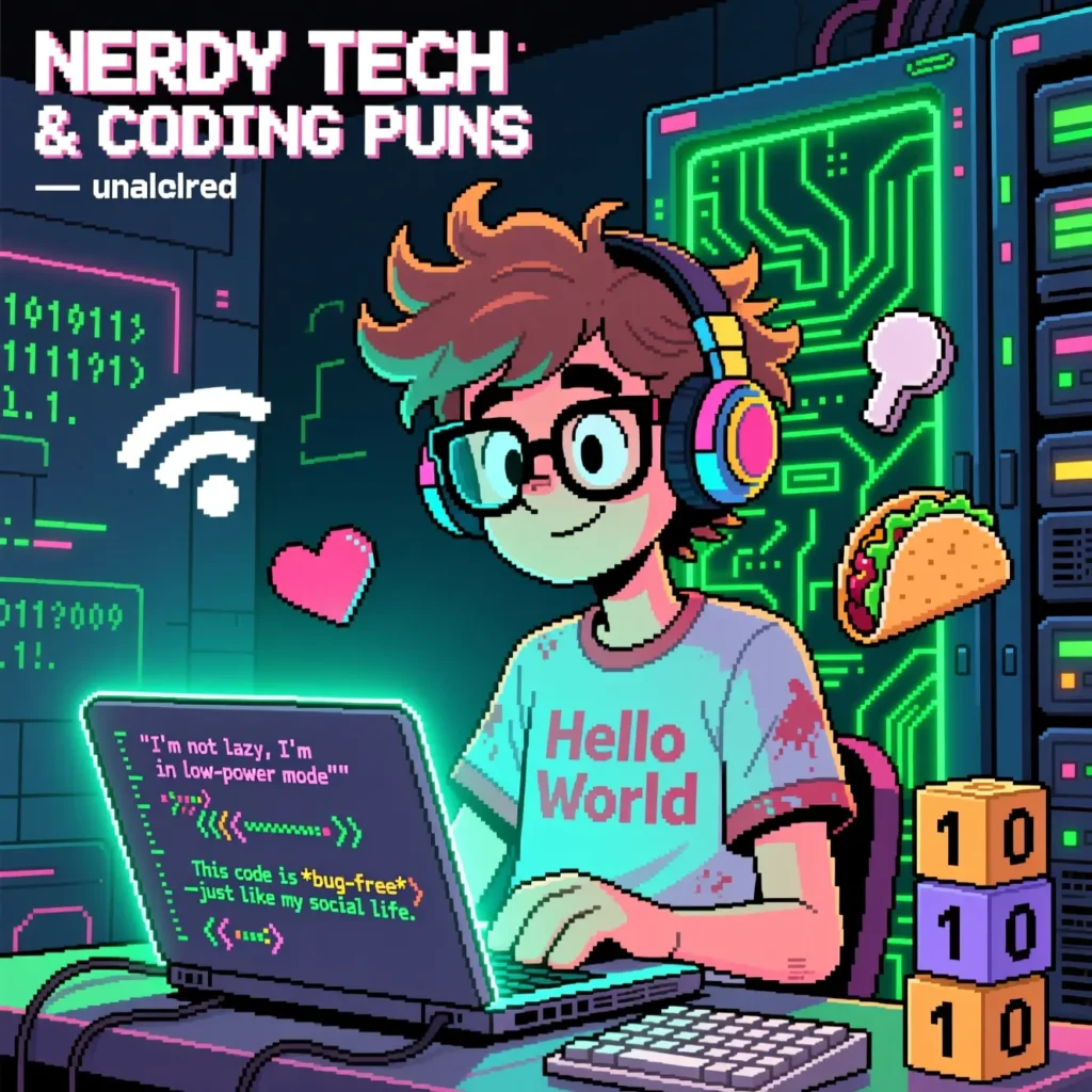 Nerdy Tech & Coding Puns