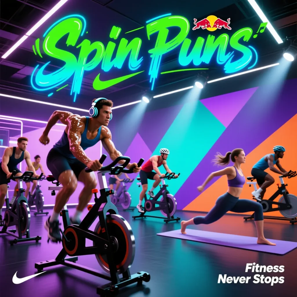 Spin Puns for Cyclists and Fitness Fans