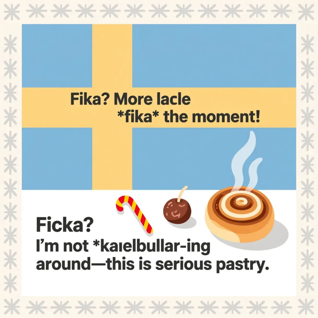 Sweden Puns for Captions About Food