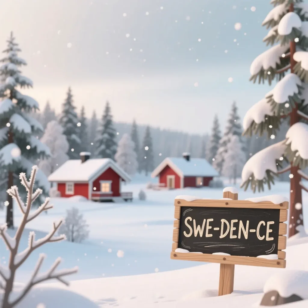 Sweden Puns for Winter & Snow Posts