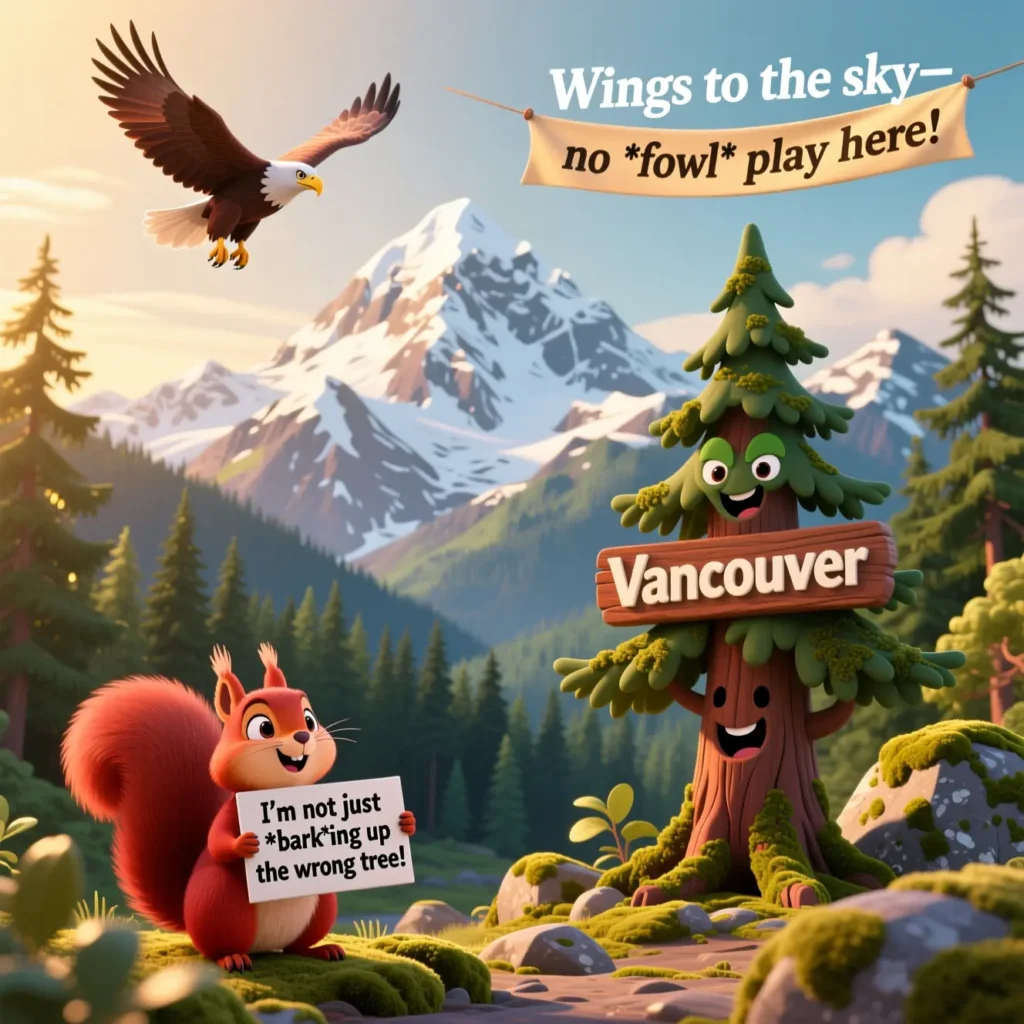 Vancouver Mountains & Nature Puns
