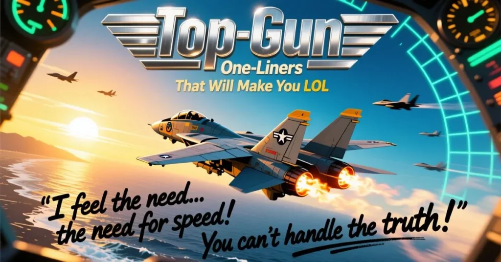 Top Gun One-Liners That Will Make You LOL