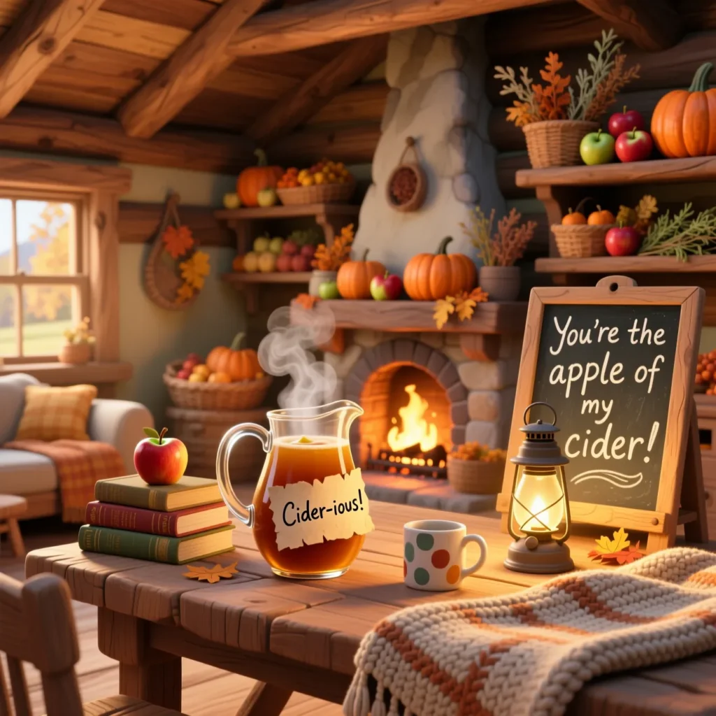 Apple Cider Puns for Cozy Moments
