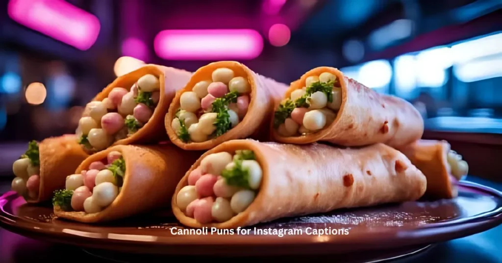 Cannoli Puns for Instagram Captions