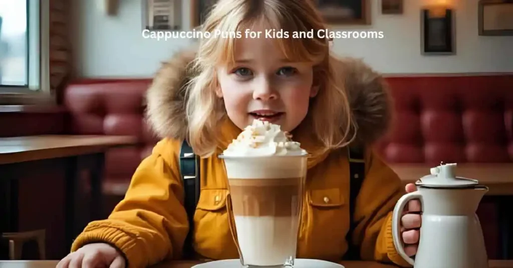 Cappuccino Puns for Kids and Classrooms