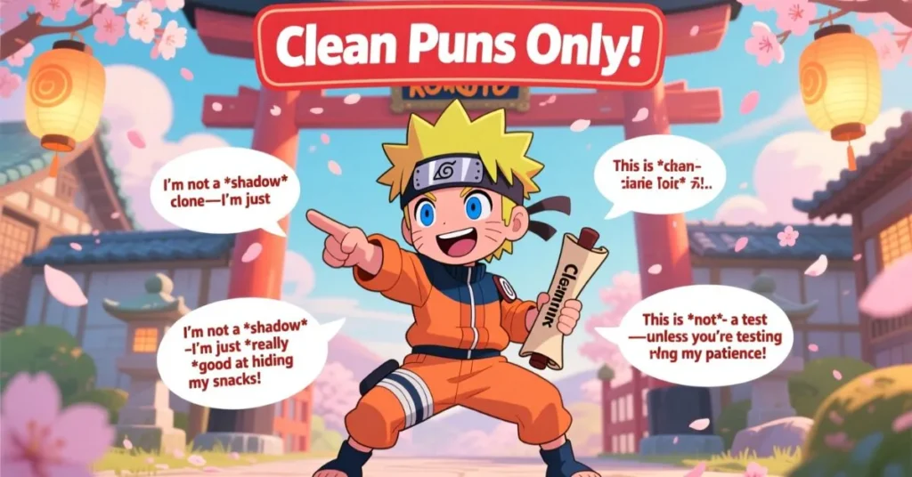 Clean Naruto Puns for All Ages