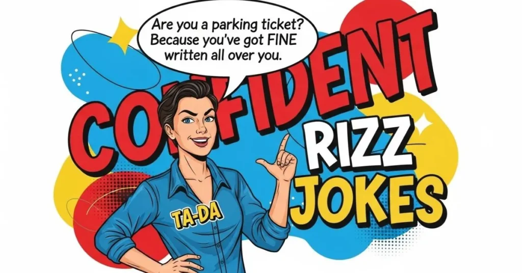 Confident Rizz Jokes with Attitude