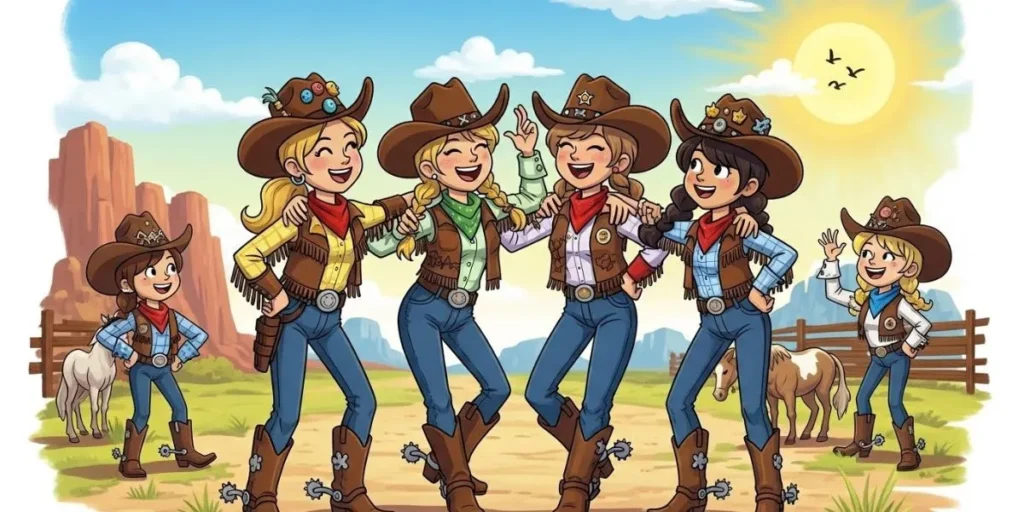 Cowgirl Friendship & Squad Puns
