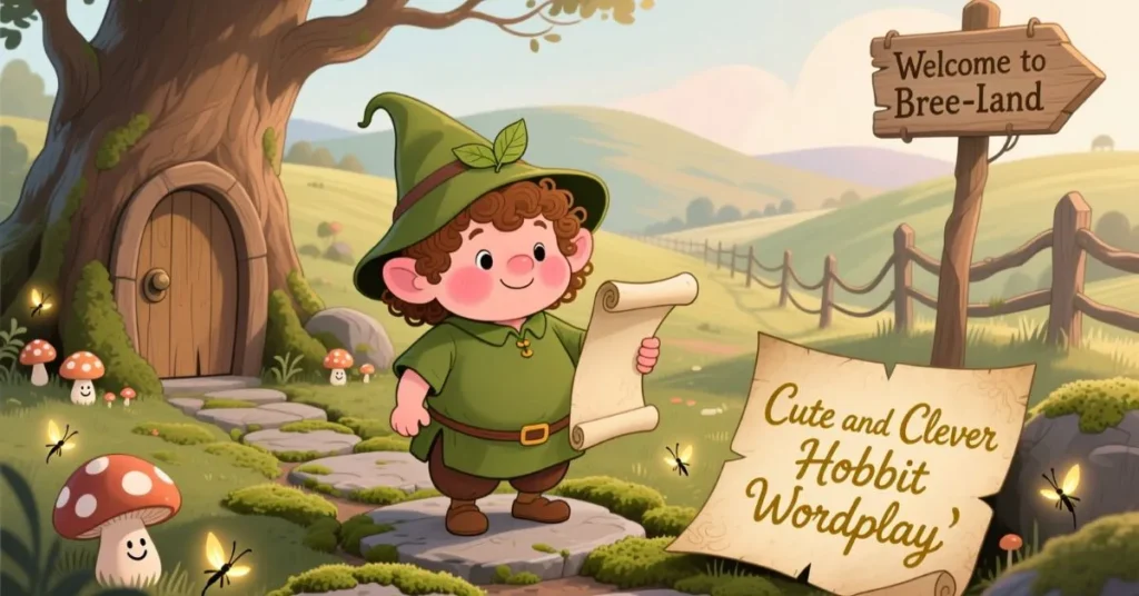 Cute and Clever Hobbit Wordplay