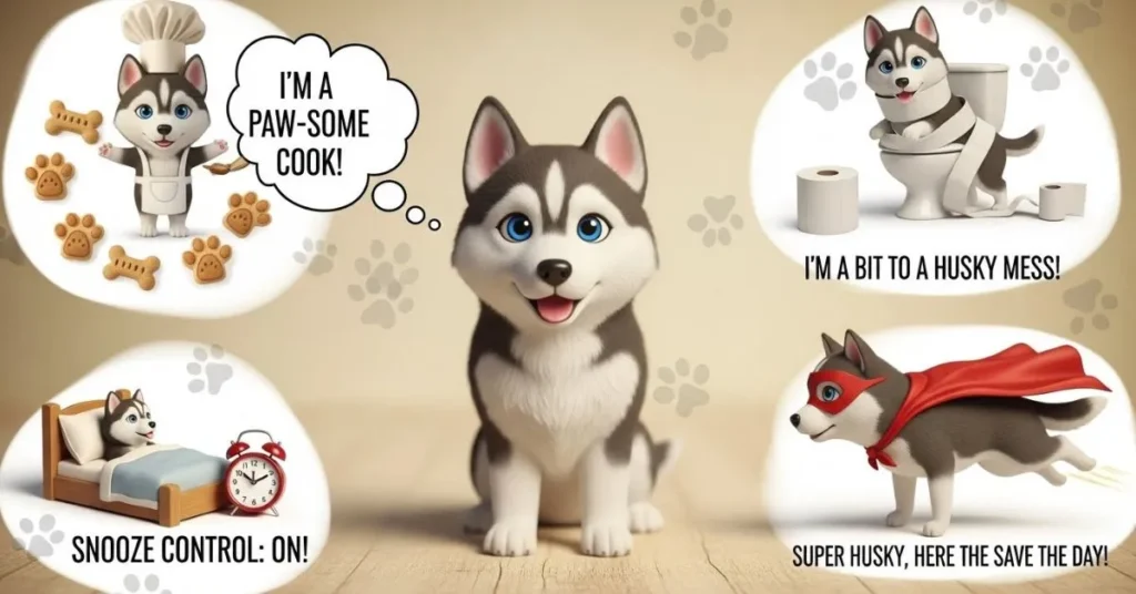 Cute Husky Puns for Dog Lovers