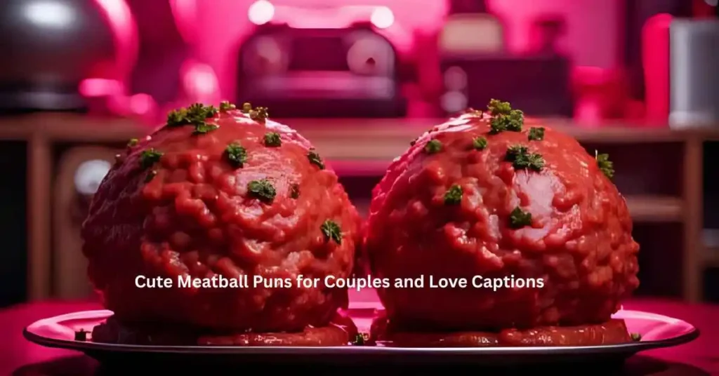 Cute Meatball Puns for Couples and Love Captions