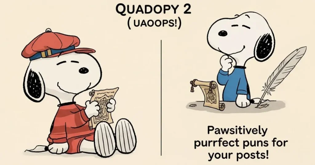 Cute Snoopy Puns for Instagram Captions