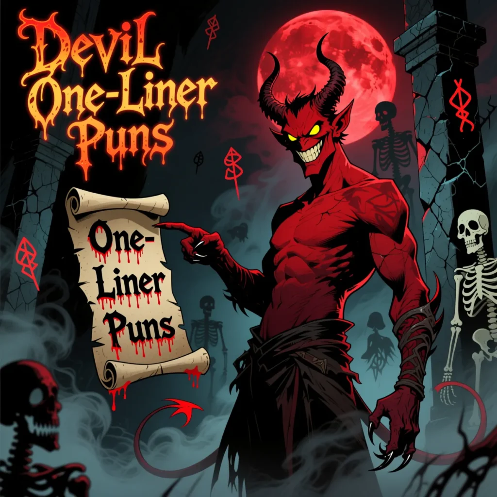 Devil One-Liner Puns