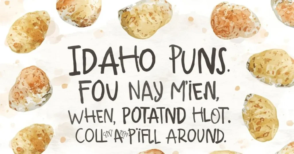 Funny Idaho Puns Everyone Will Love
