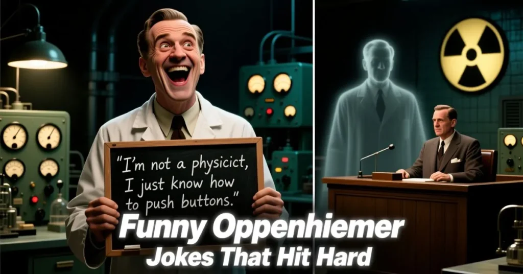 Funny Oppenheimer Jokes That Hit Hard