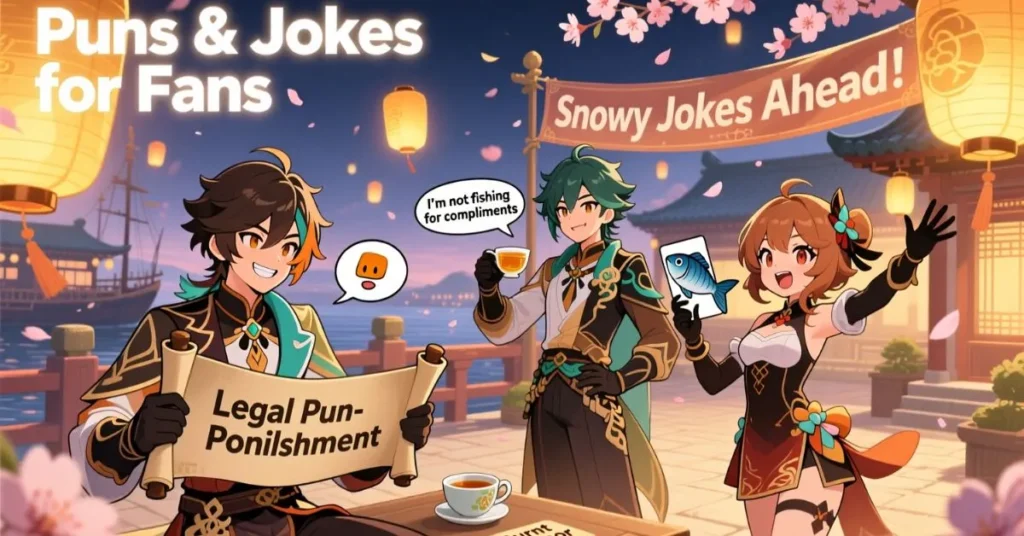 Genshin Impact Puns and Jokes for Fans