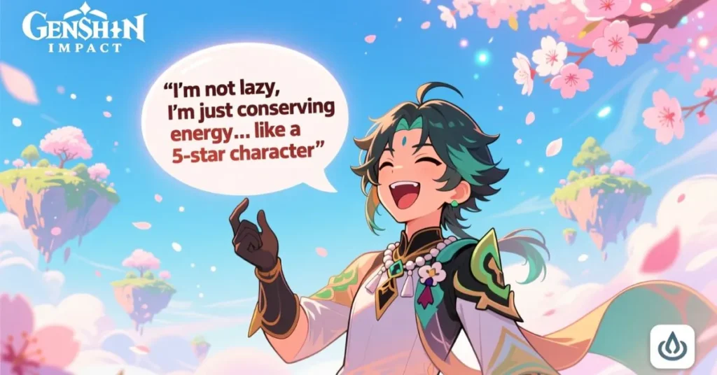 Genshin Jokes for Instagram Captions