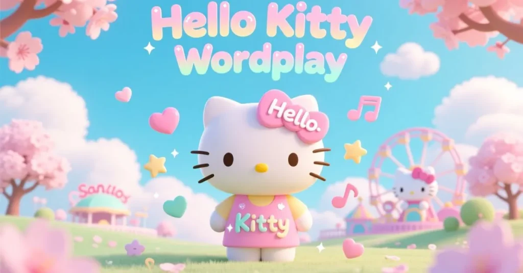 Hello Kitty Wordplay for Sanrio Fans