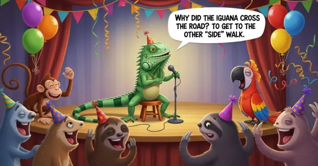 Hilarious Iguana Jokes for Parties and Gatherings