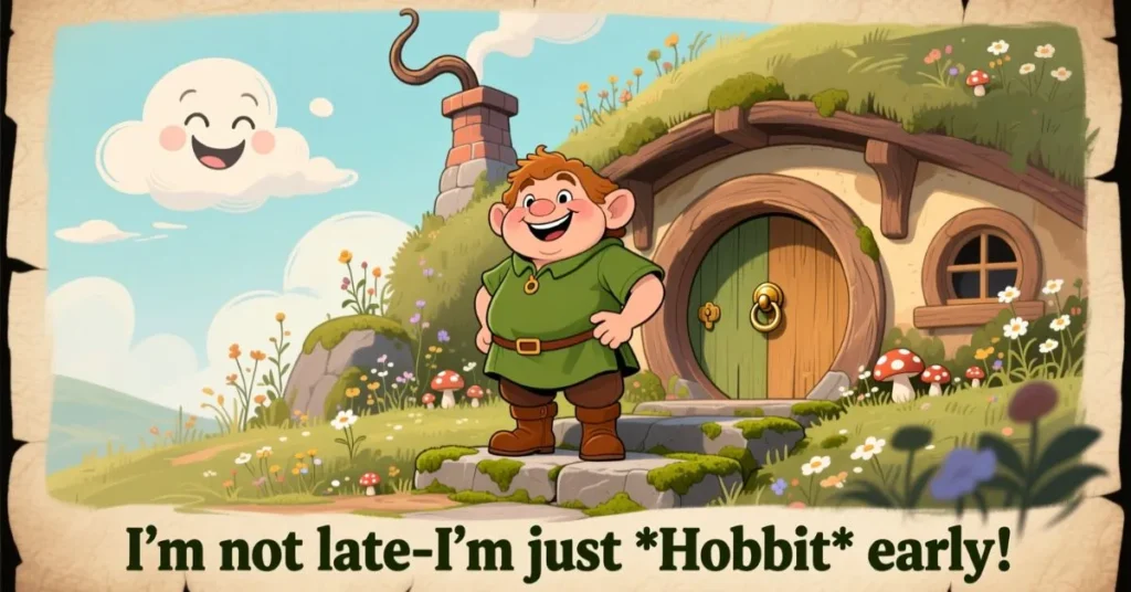 Hobbit Puns for Instagram Captions