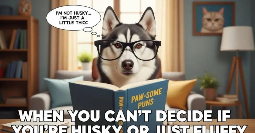 Husky Puns for Memes and Funny Posts