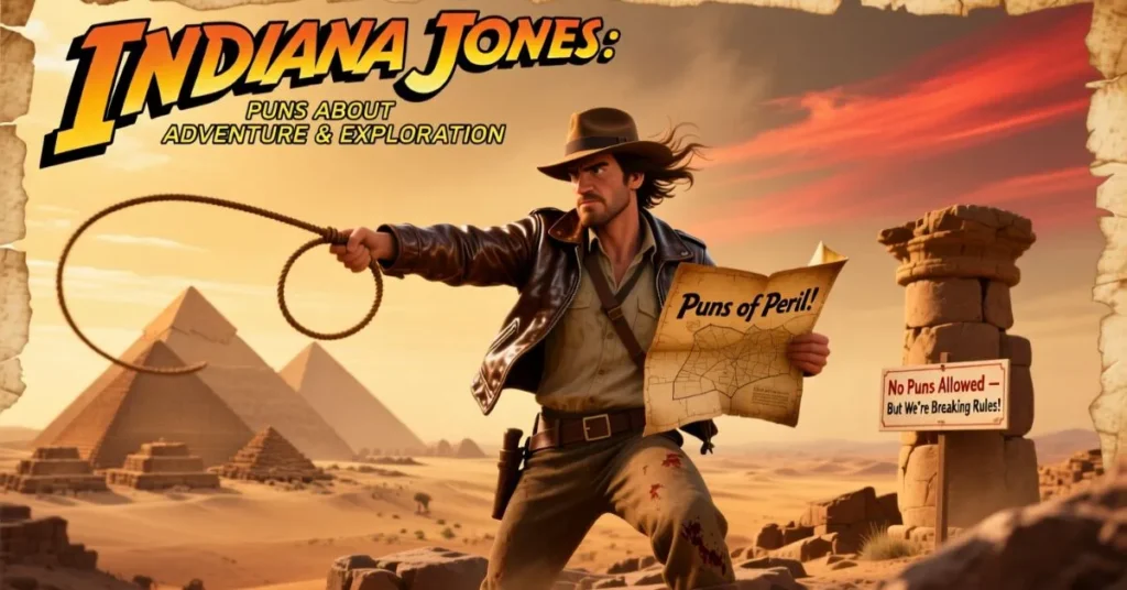 Indiana Jones Puns About Adventure and Exploration