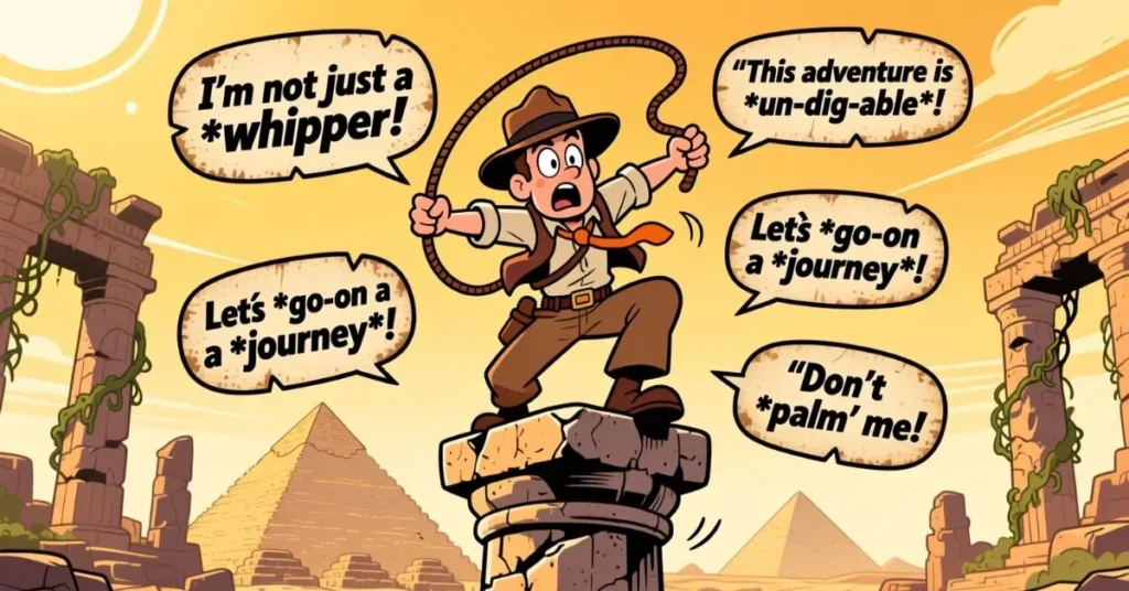 Indiana Jones Puns for Instagram Captions
