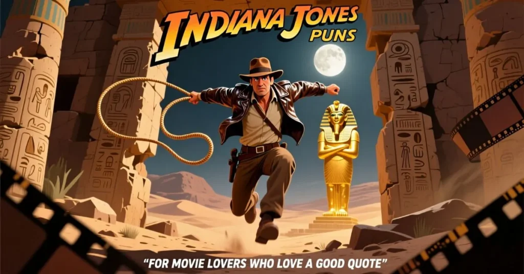 Indiana Jones Puns for Movie Lovers