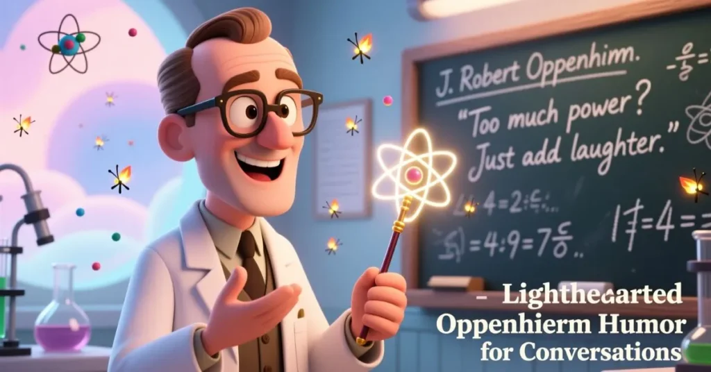 Lighthearted Oppenheimer Humor for Conversations