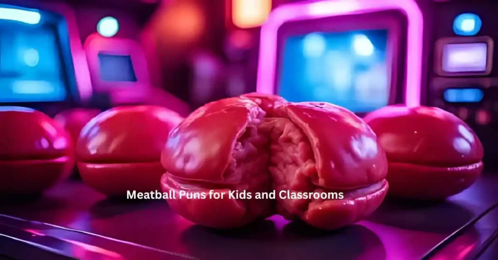 Meatball Puns for Kids and Classrooms