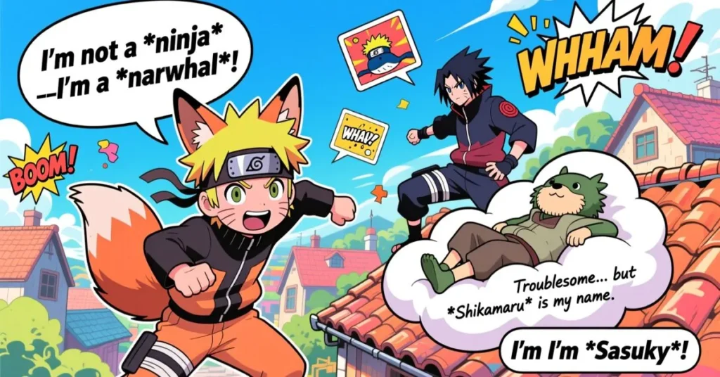 Naruto Character Puns and Jokes