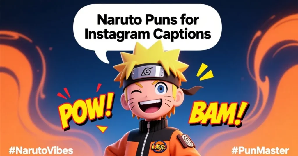 Naruto Puns for Instagram Captions