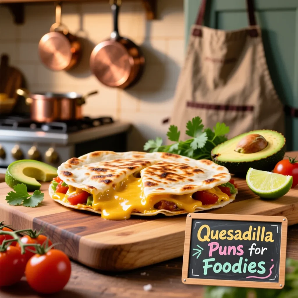 Quesadilla Puns for Foodies