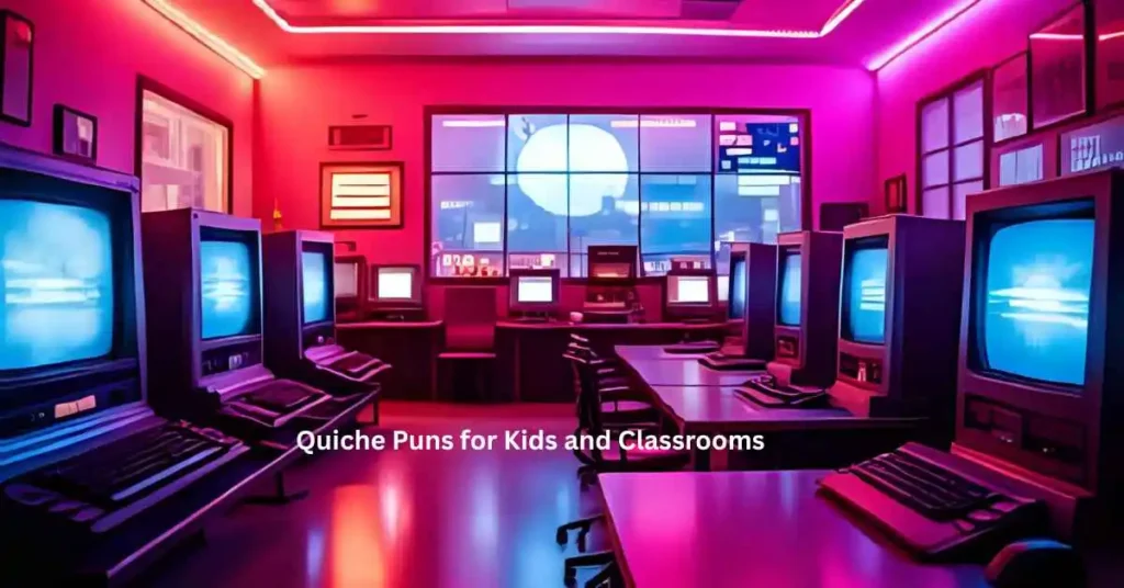 Quiche Puns for Kids and Classrooms