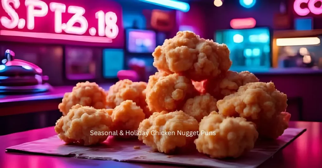 Seasonal & Holiday Chicken Nugget Puns
