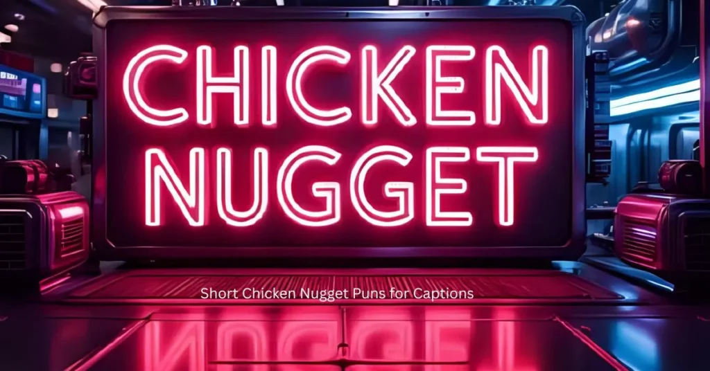 Short Chicken Nugget Puns for Captions