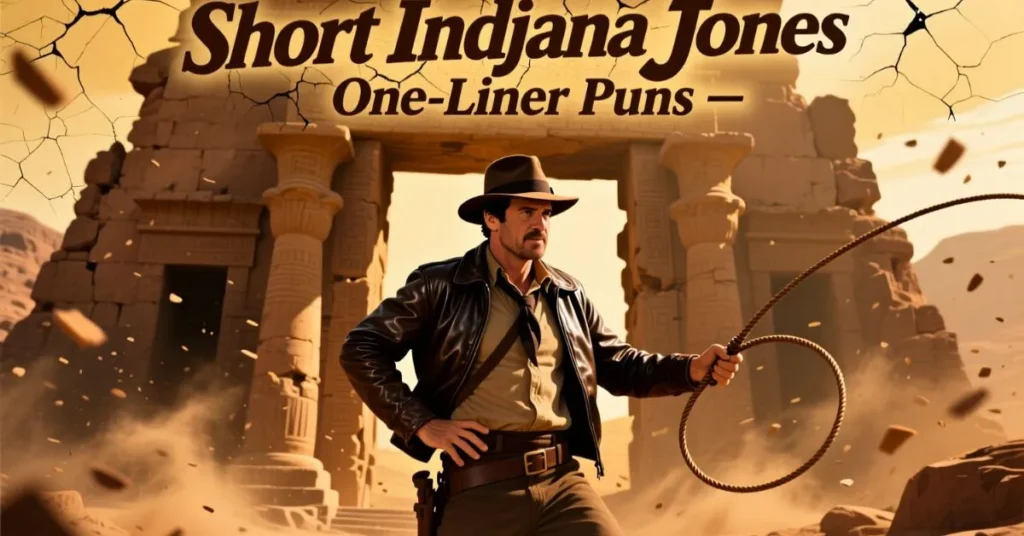 Short Indiana Jones One-Liner Puns